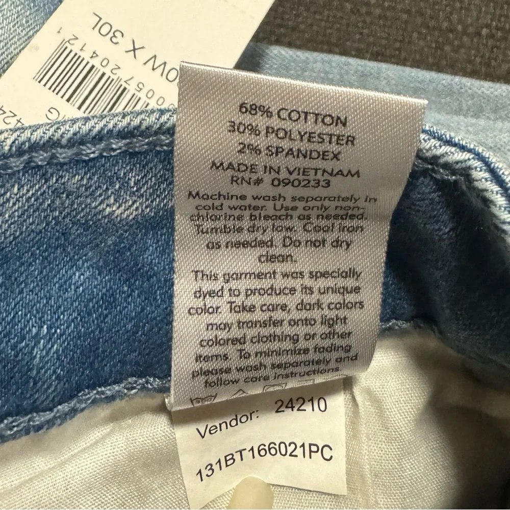 Pacsun NWT Stacked Skinny Jeans in Antique Light Wash Size 30 x 30 - Picture 11 of 11